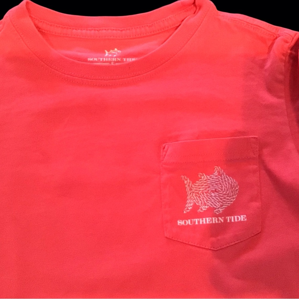 Southern Tide cotton long sleeve top, boys Small (6/7)
